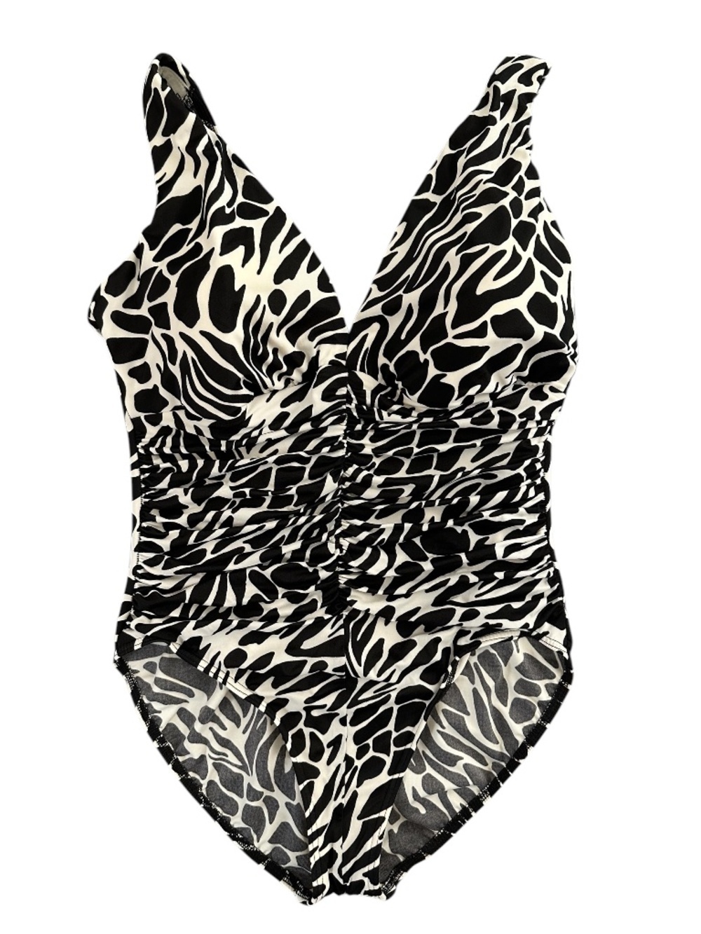 Miraclesuit Sonatina One-Piece Swimsuit Plus Size 18D Animal Print Beach Pool